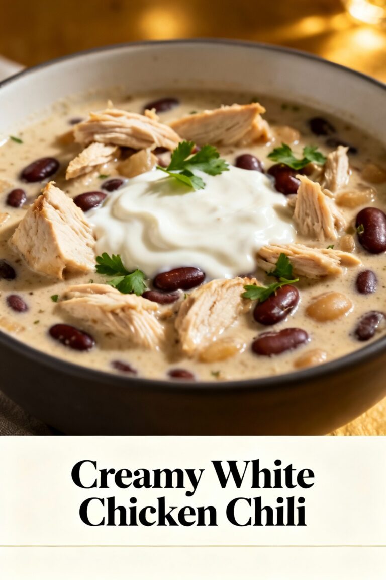 Creamy White Chicken Chili