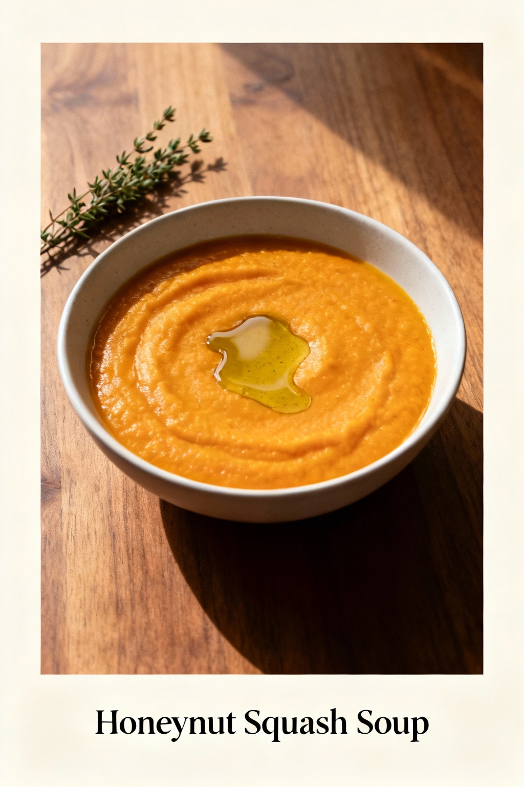 Honeynut Squash Soup