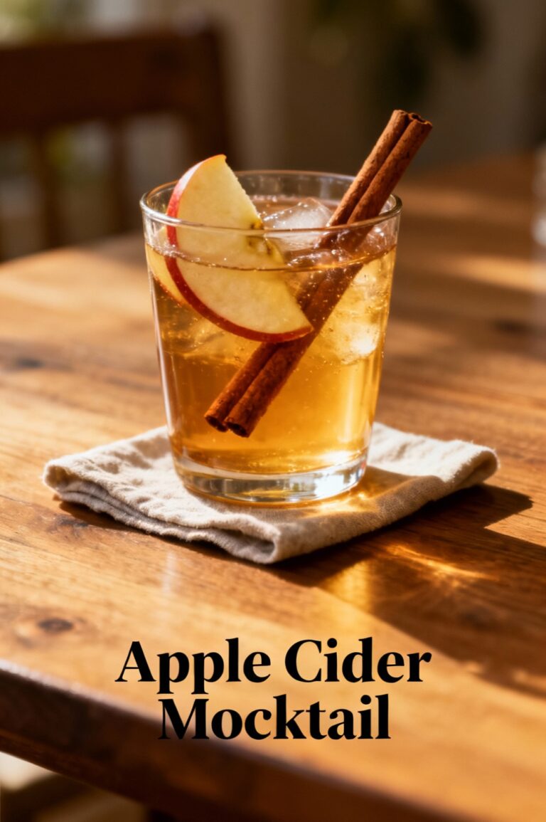 Apple Cider Mocktail