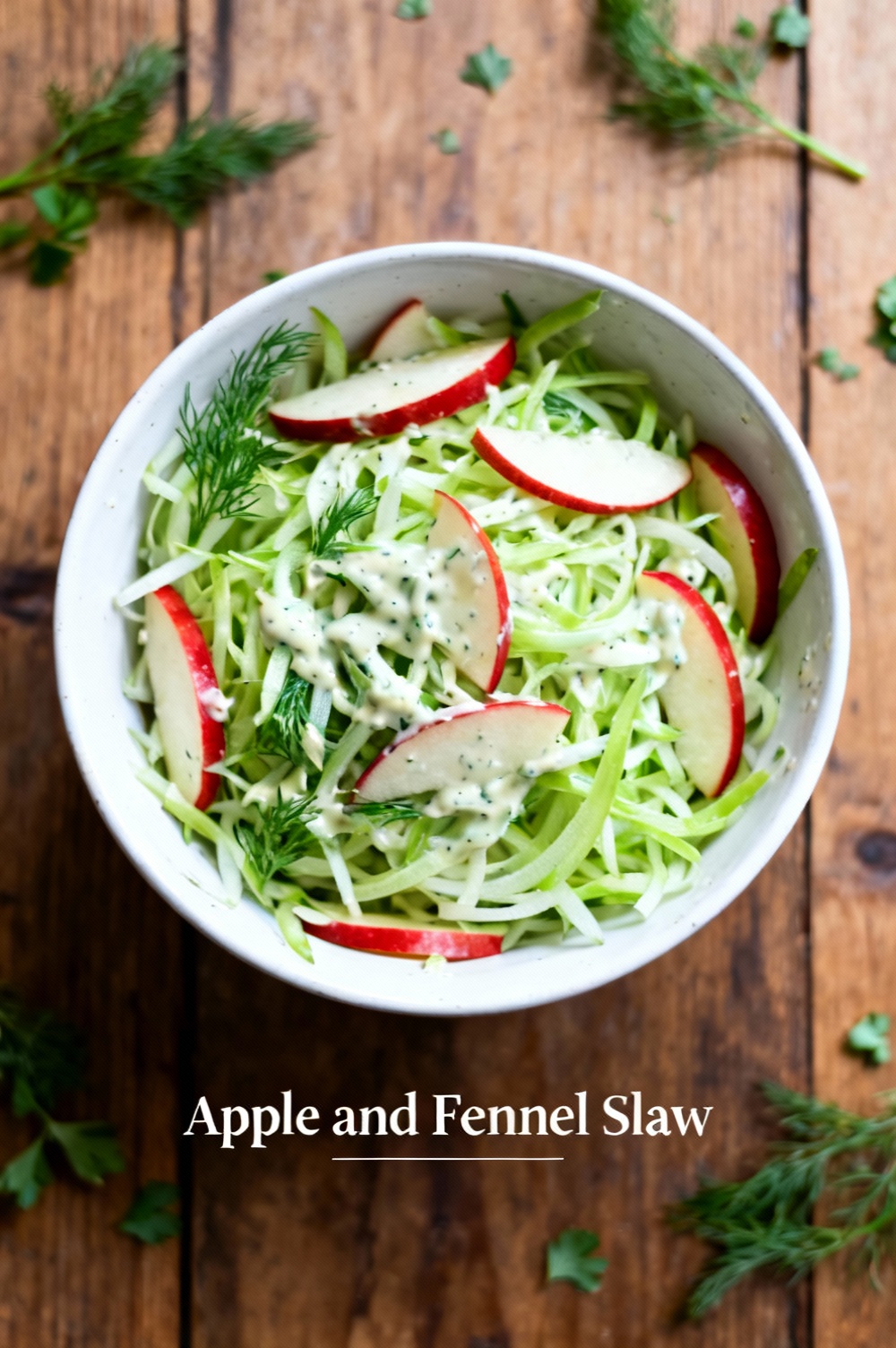 Apple and Fennel Slaw