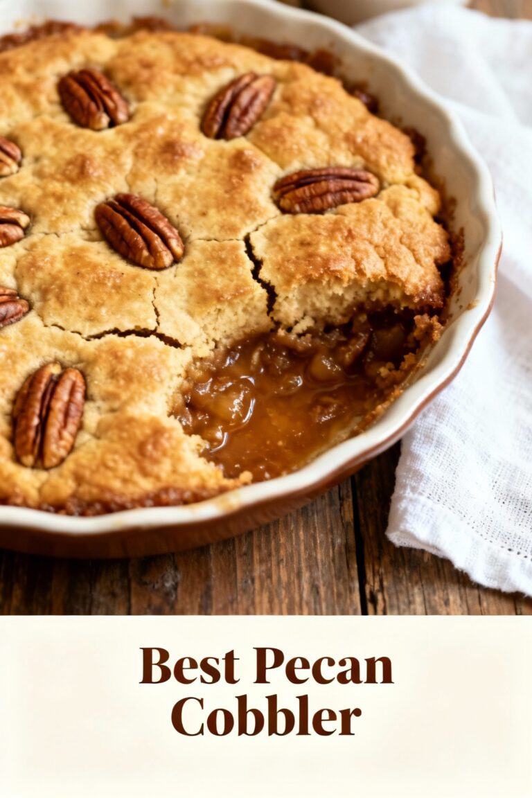 Best Pecan Cobbler