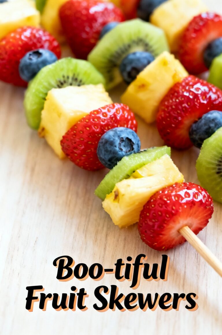 Boo-tiful Fruit Skewers