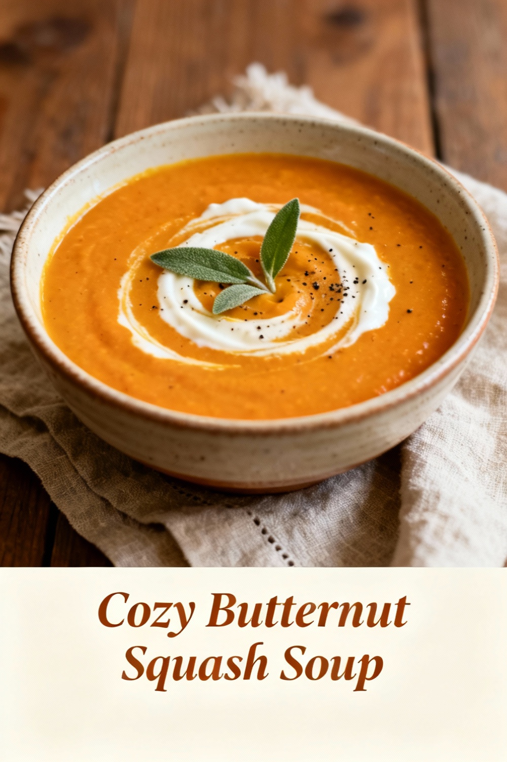 Cozy Butternut Squash Soup