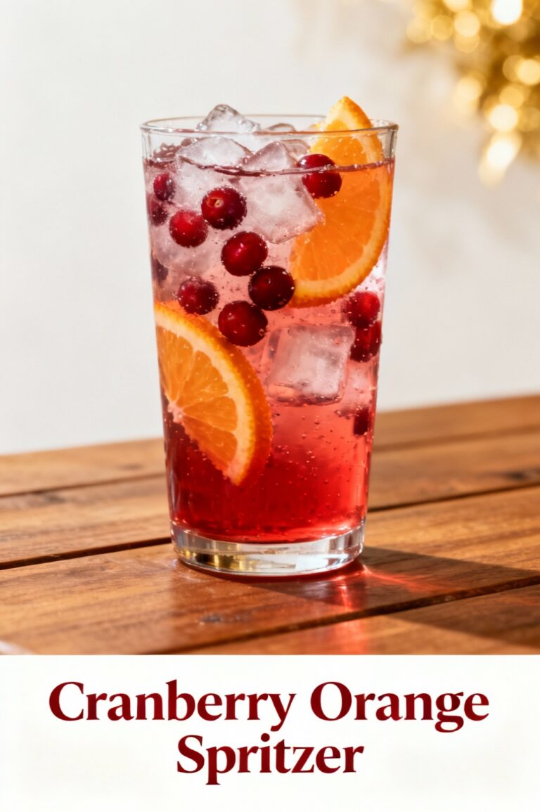 Cranberry Orange Spritzer