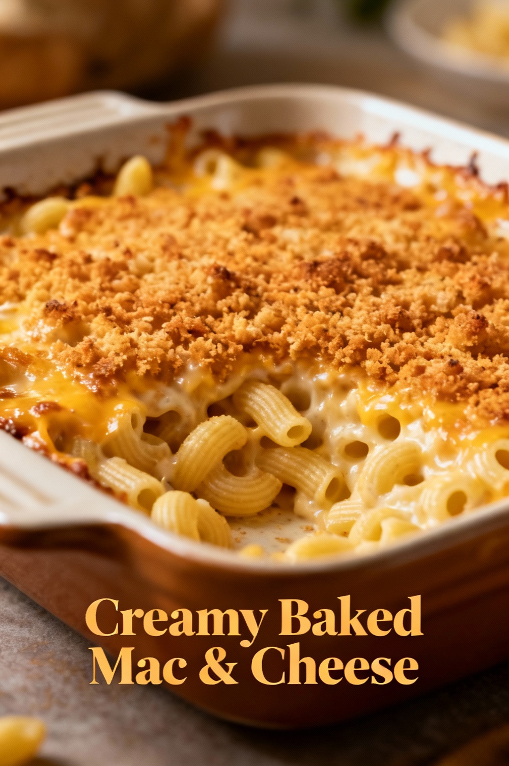 Creamy Baked Mac & Cheese