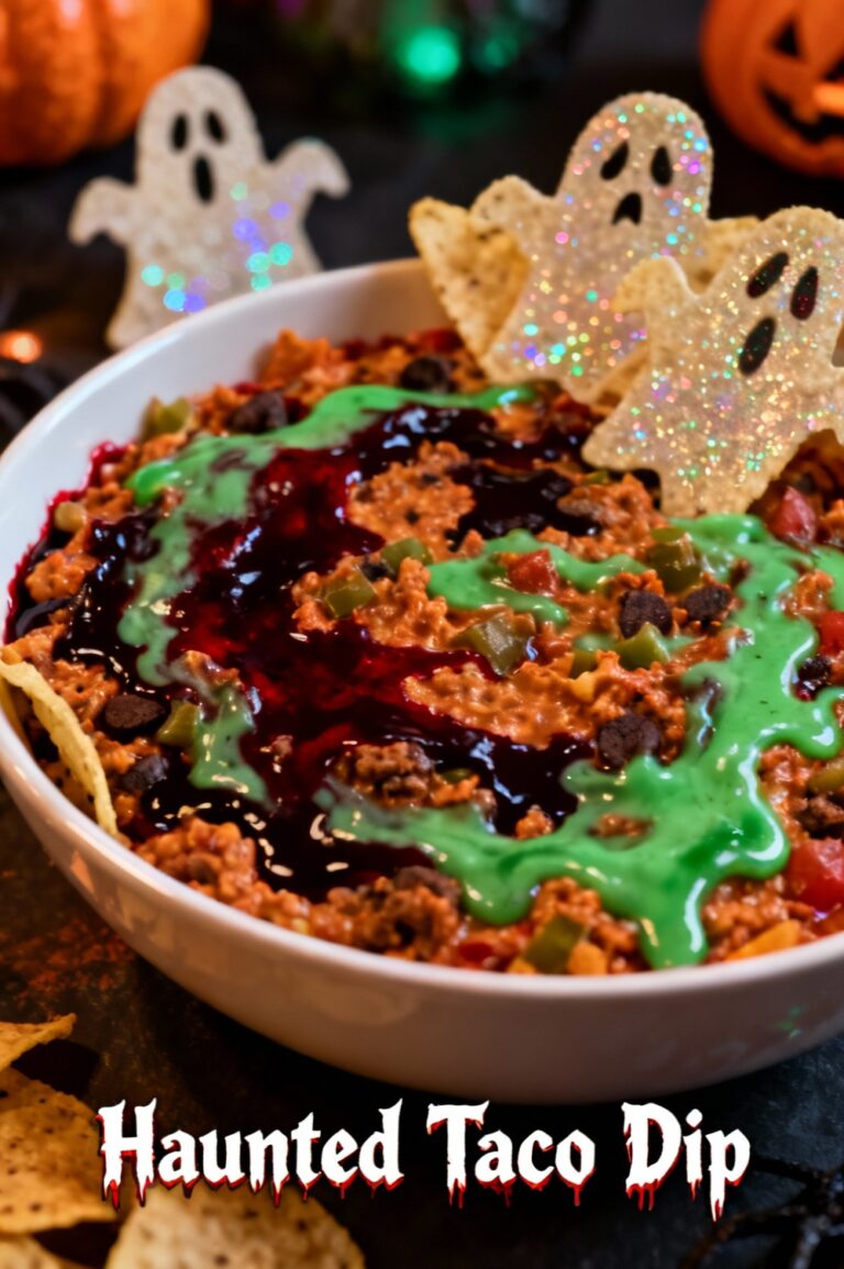 Haunted Taco Dip