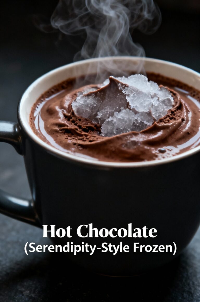 Hot Chocolate (Serendipity-Style Frozen)