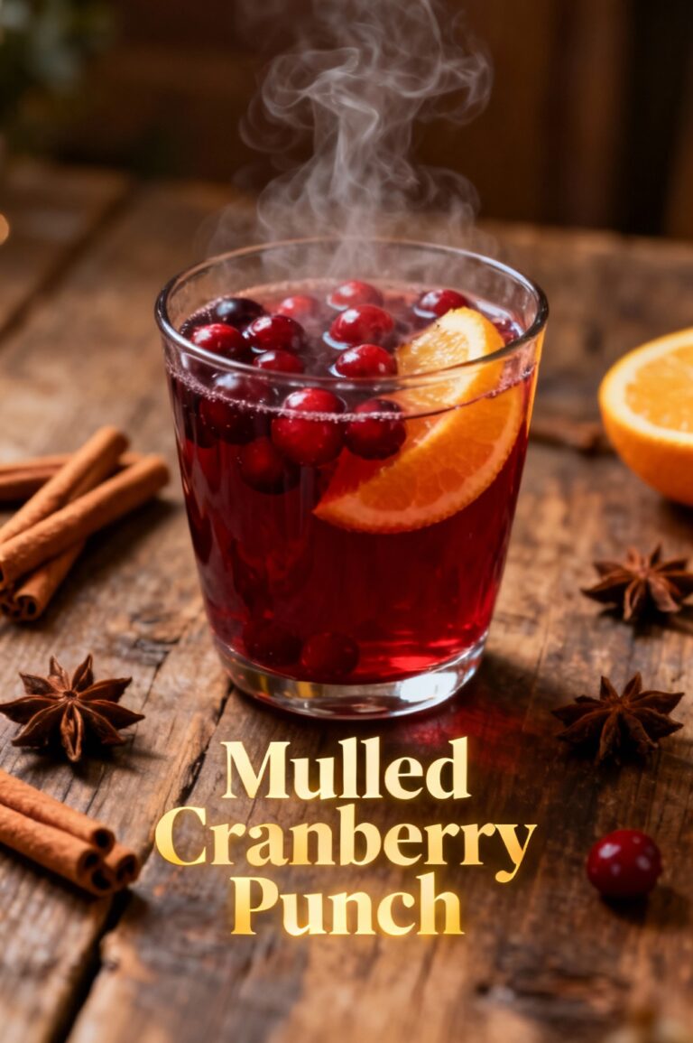 Mulled Cranberry Punch