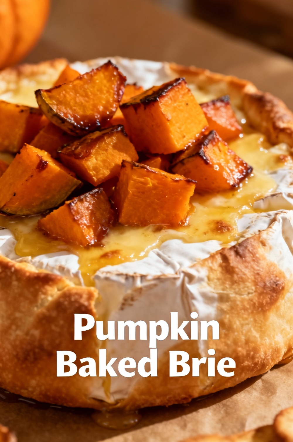 Pumpkin Baked Brie