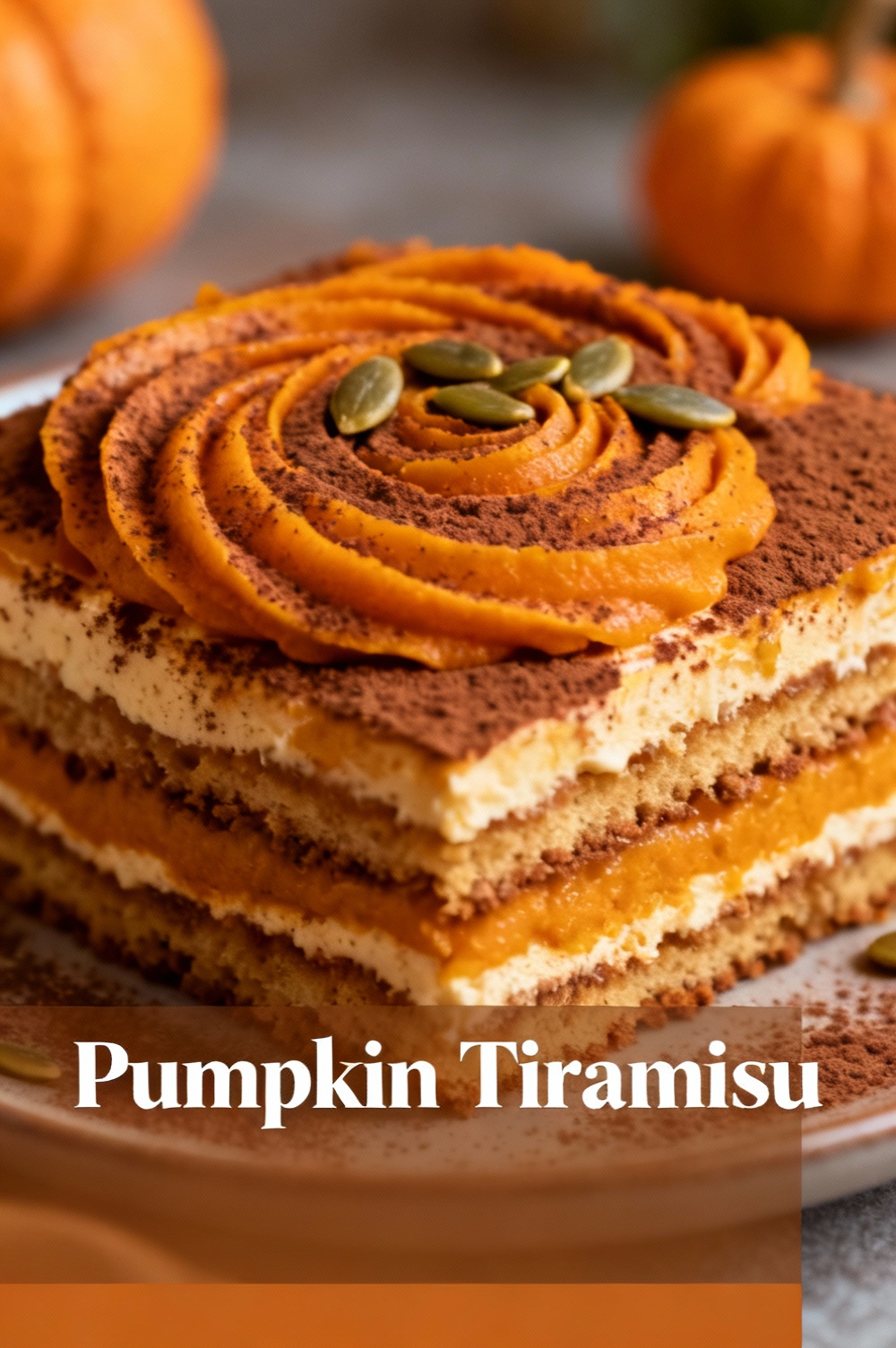Pumpkin Tiramisu
