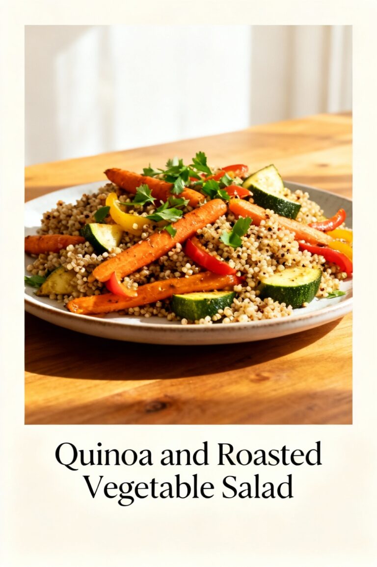 Quinoa and Roasted Vegetable Salad