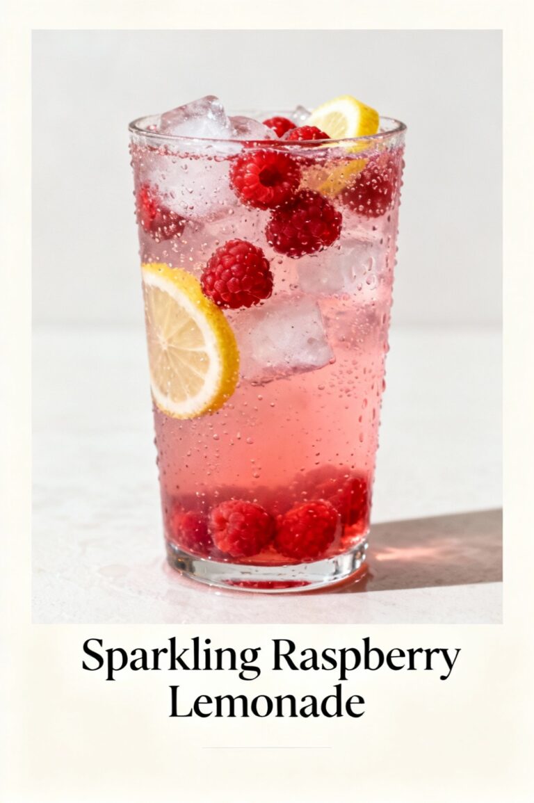 Sparkling Raspberry Lemonade