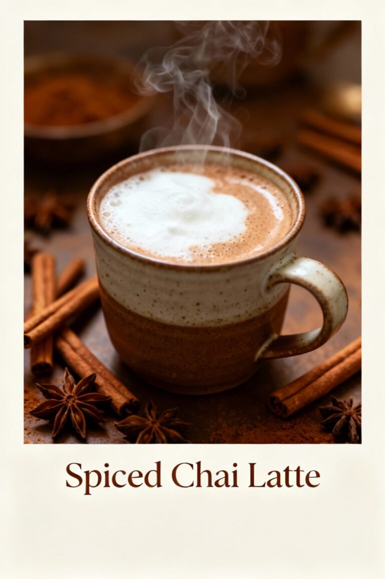 Spiced Chai Latte