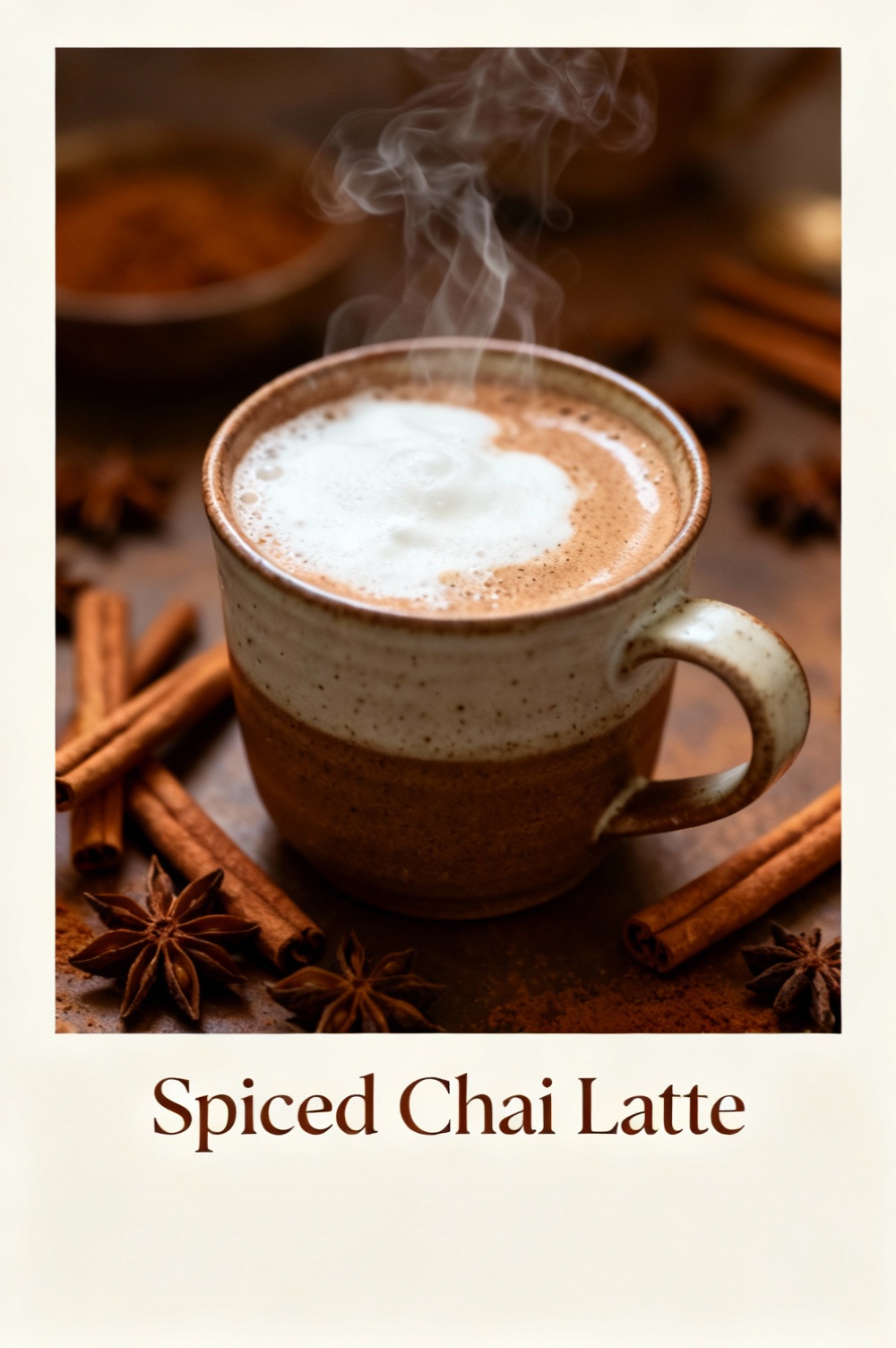 Spiced Chai Latte