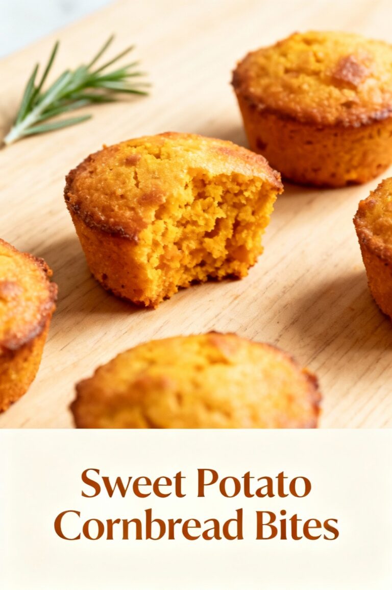 Sweet Potato Cornbread Bites