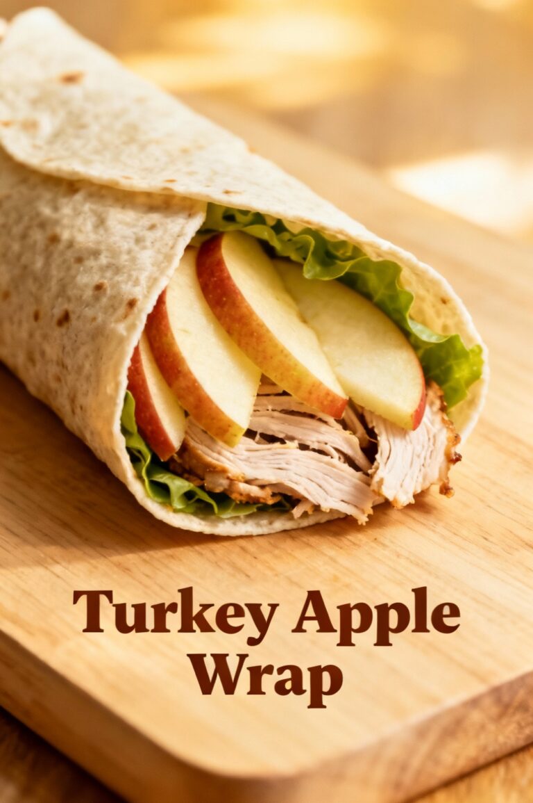 Turkey Apple Wrap