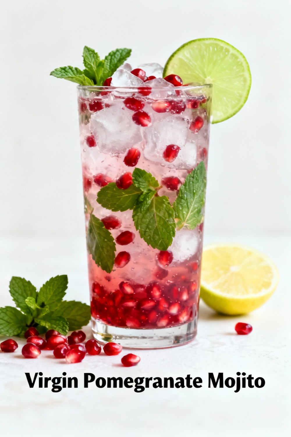 Virgin Pomegranate Mojito