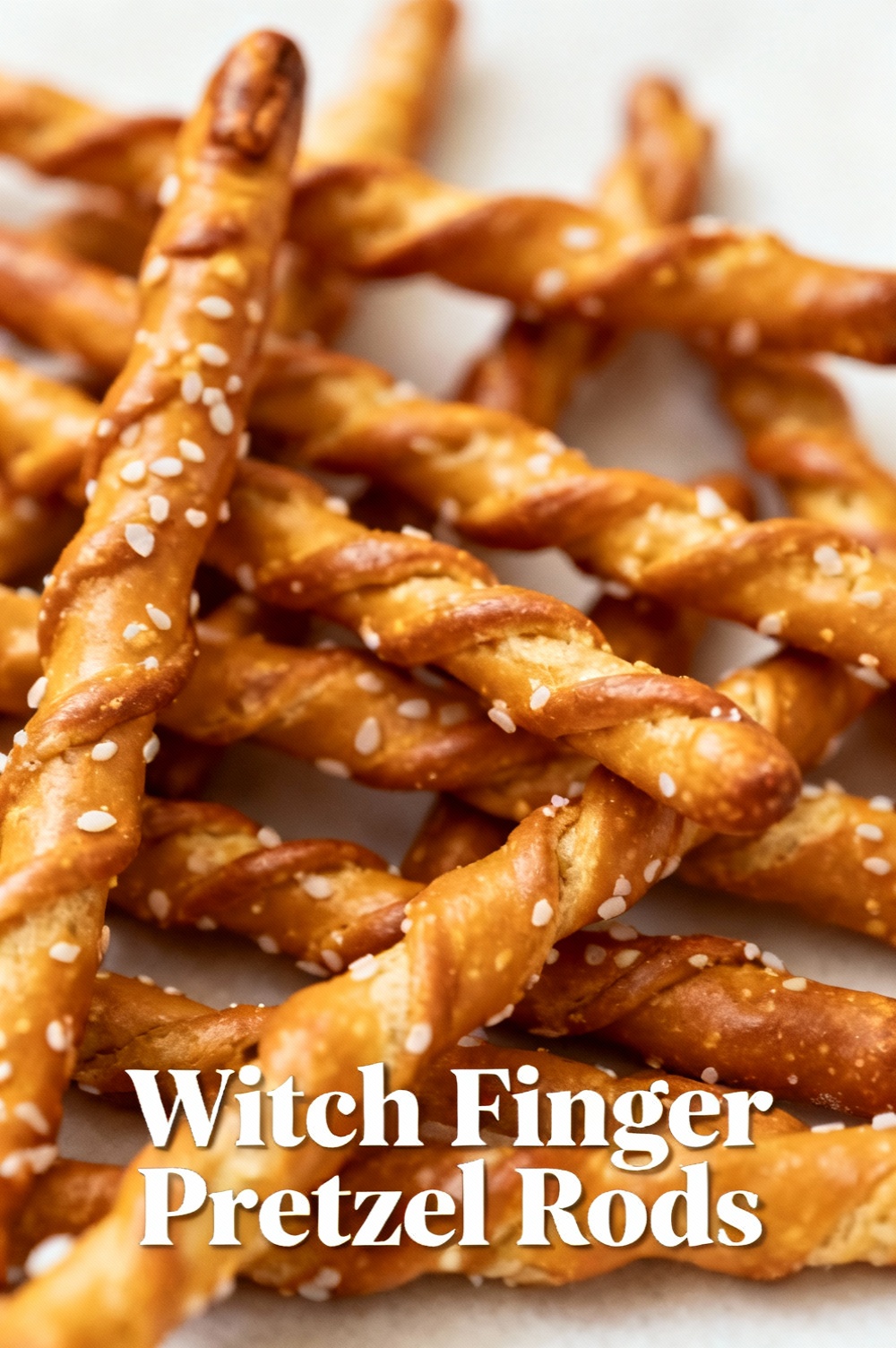 Witch Finger Pretzel Rods