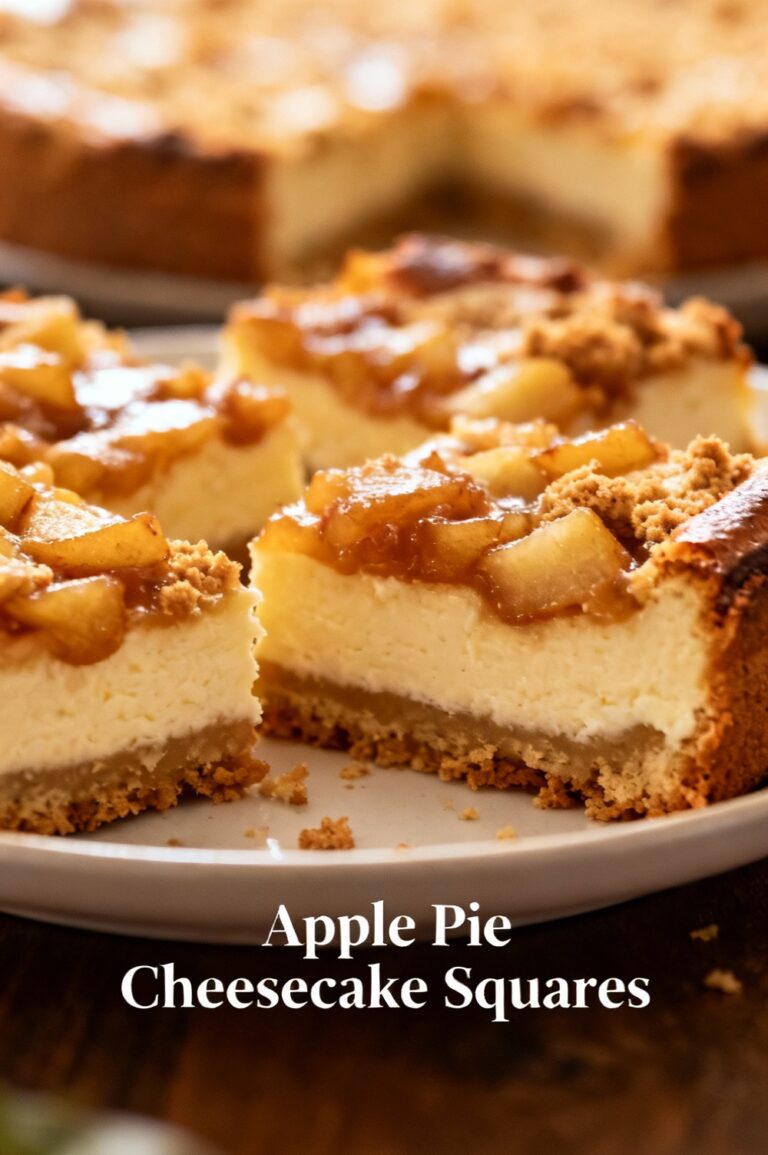 Apple Pie Cheesecake Squares