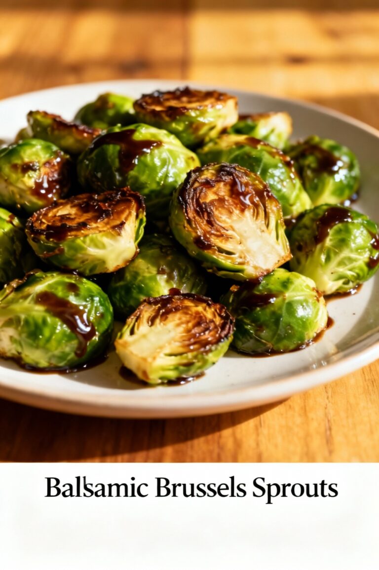 Balsamic Brussels Sprouts