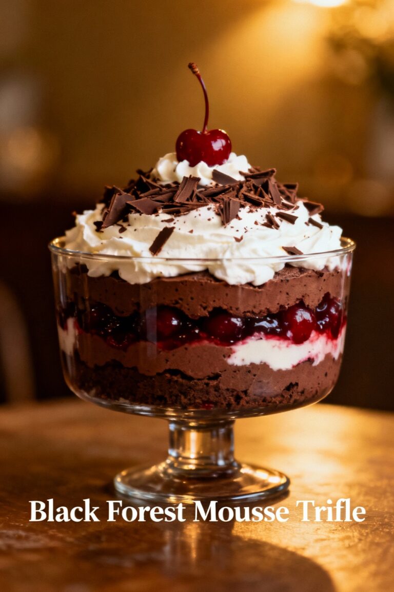 Black Forest Mousse Trifle