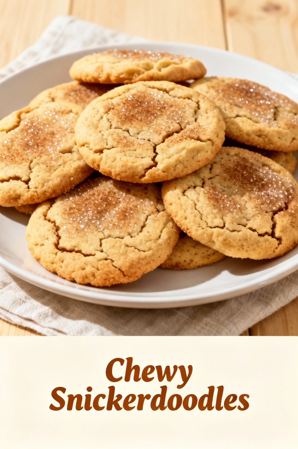 Chewy Snickerdoodles
