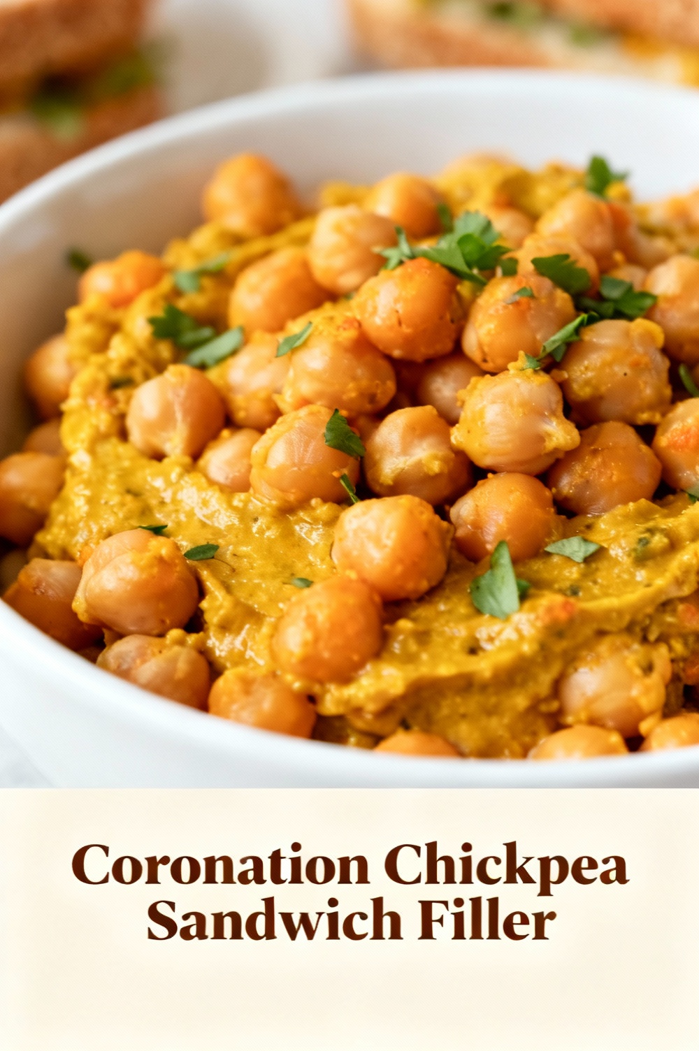Coronation Chickpea Sandwich Filler