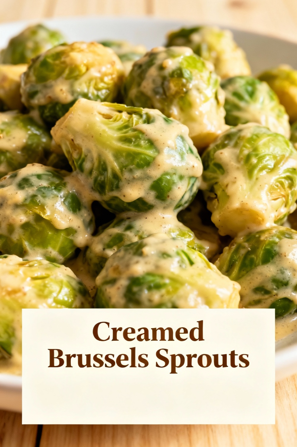Creamed Brussels Sprouts