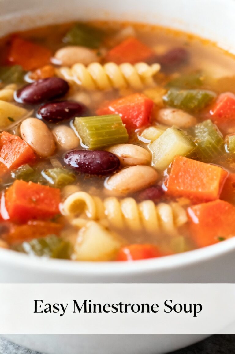Easy Minestrone Soup