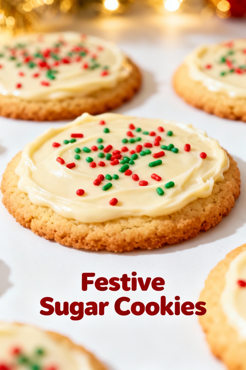 Festive Sugar Cookies