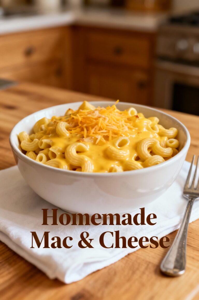 Homemade Mac & Cheese