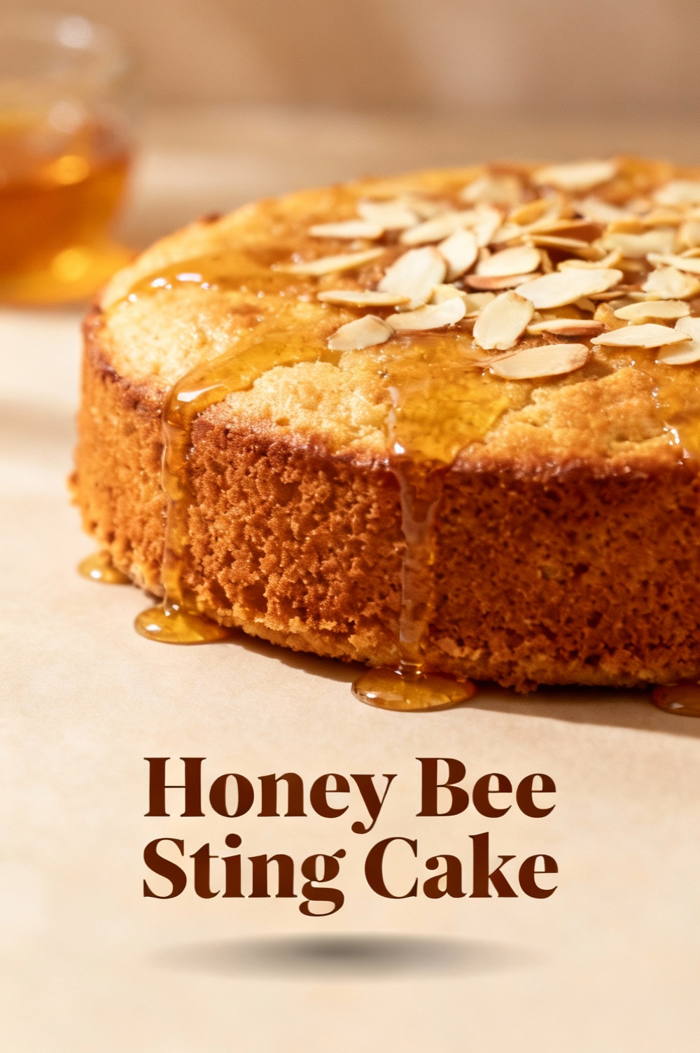 Honey Bee Sting Cake