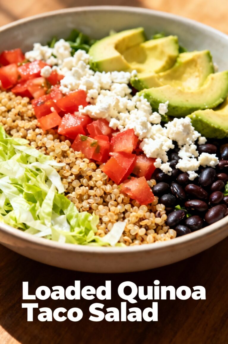 Loaded Quinoa Taco Salad