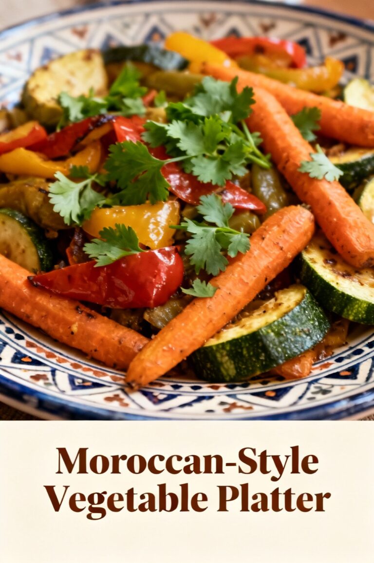Moroccan-Style Vegetable Platter