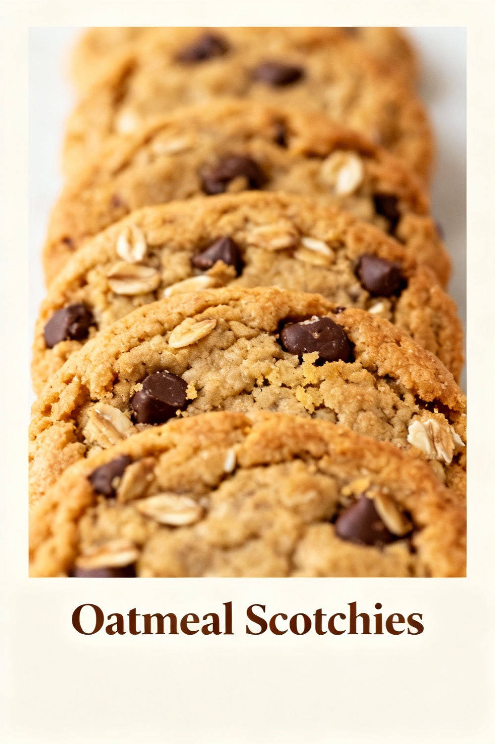 Oatmeal Scotchies