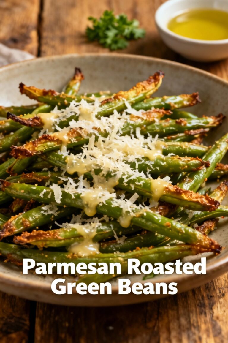 Parmesan Roasted Green Beans