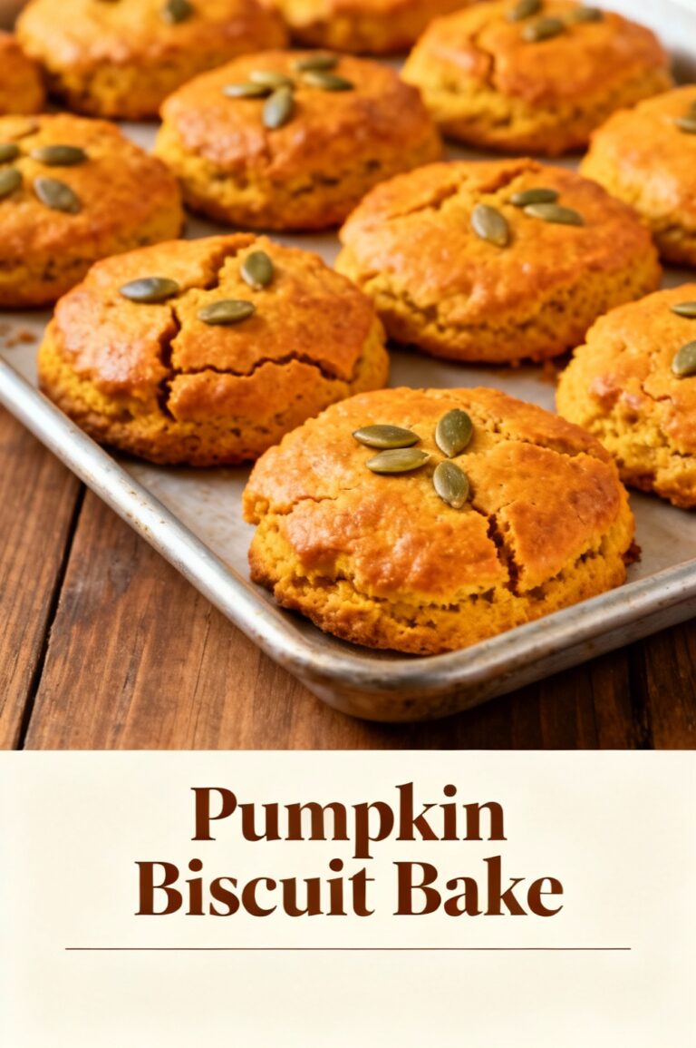 Pumpkin Biscuit Bake