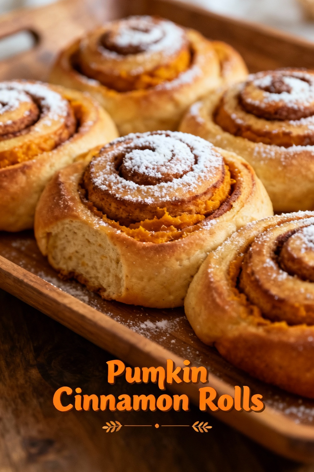 Pumpkin Cinnamon Rolls