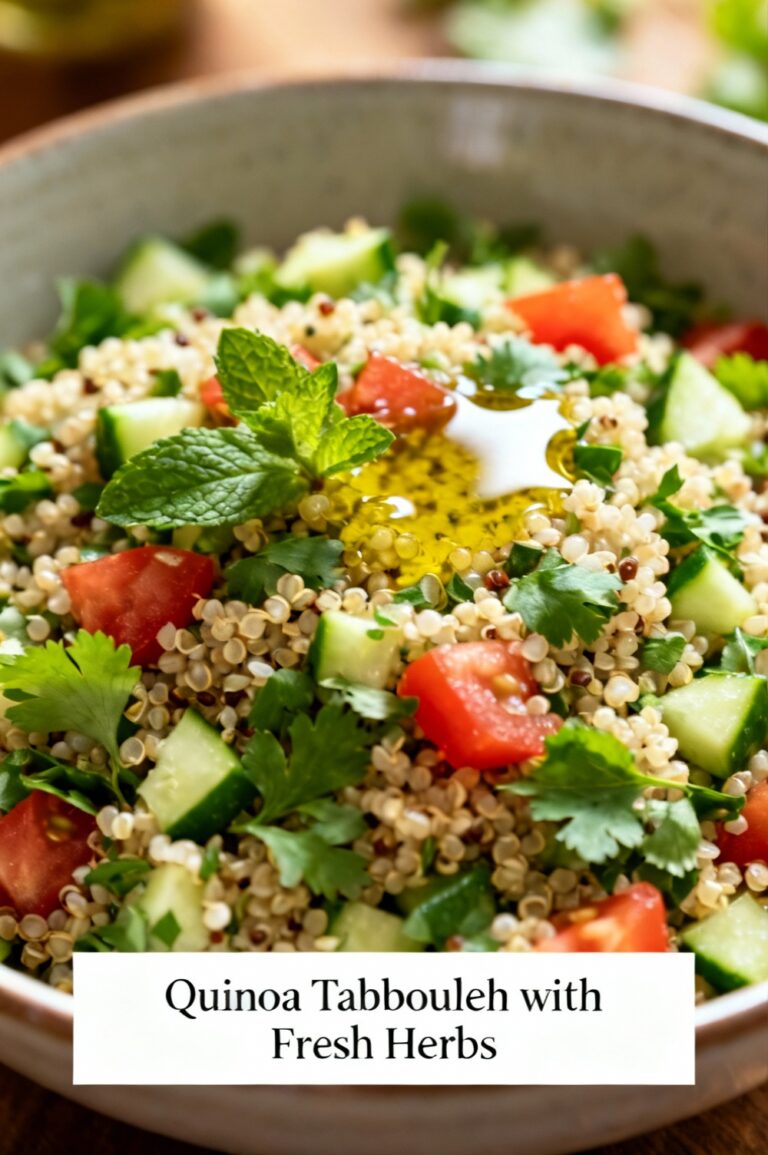 Quinoa Tabbouleh with Fresh Herbs