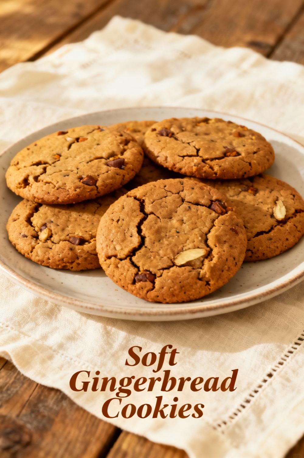 Soft Gingerbread Cookies
