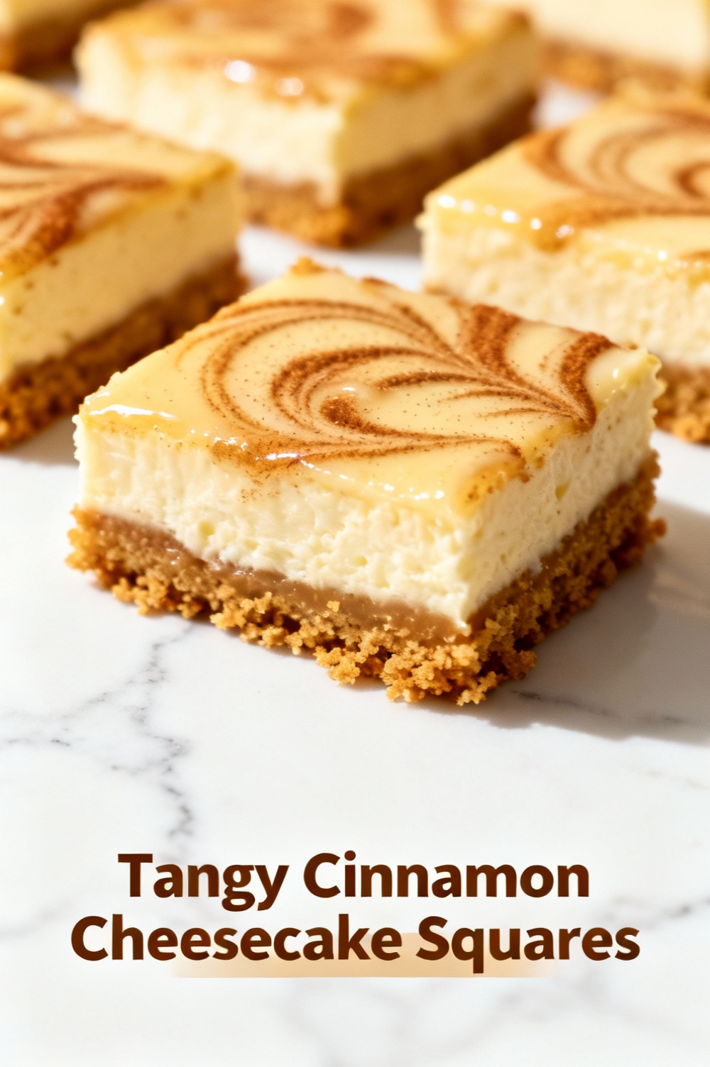 Tangy Cinnamon Cheesecake Squares