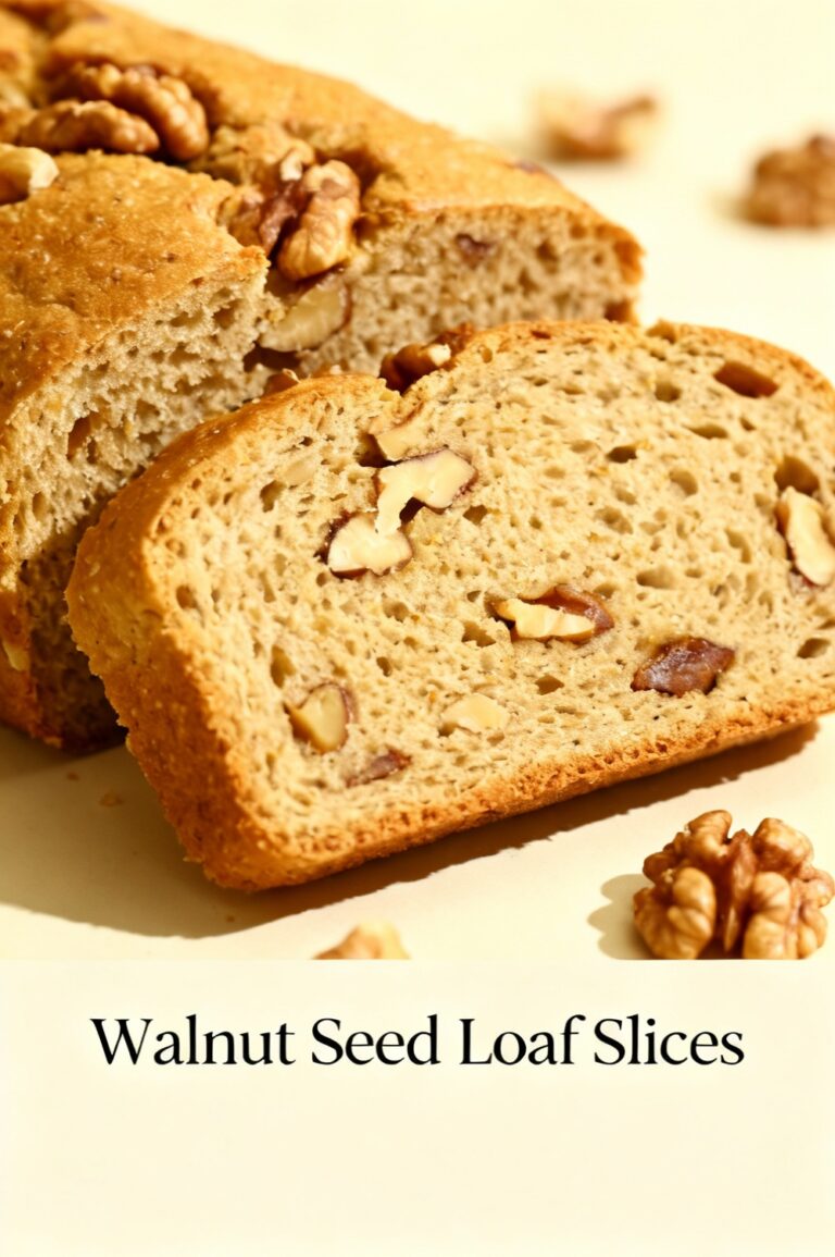 Walnut Seed Loaf Slices