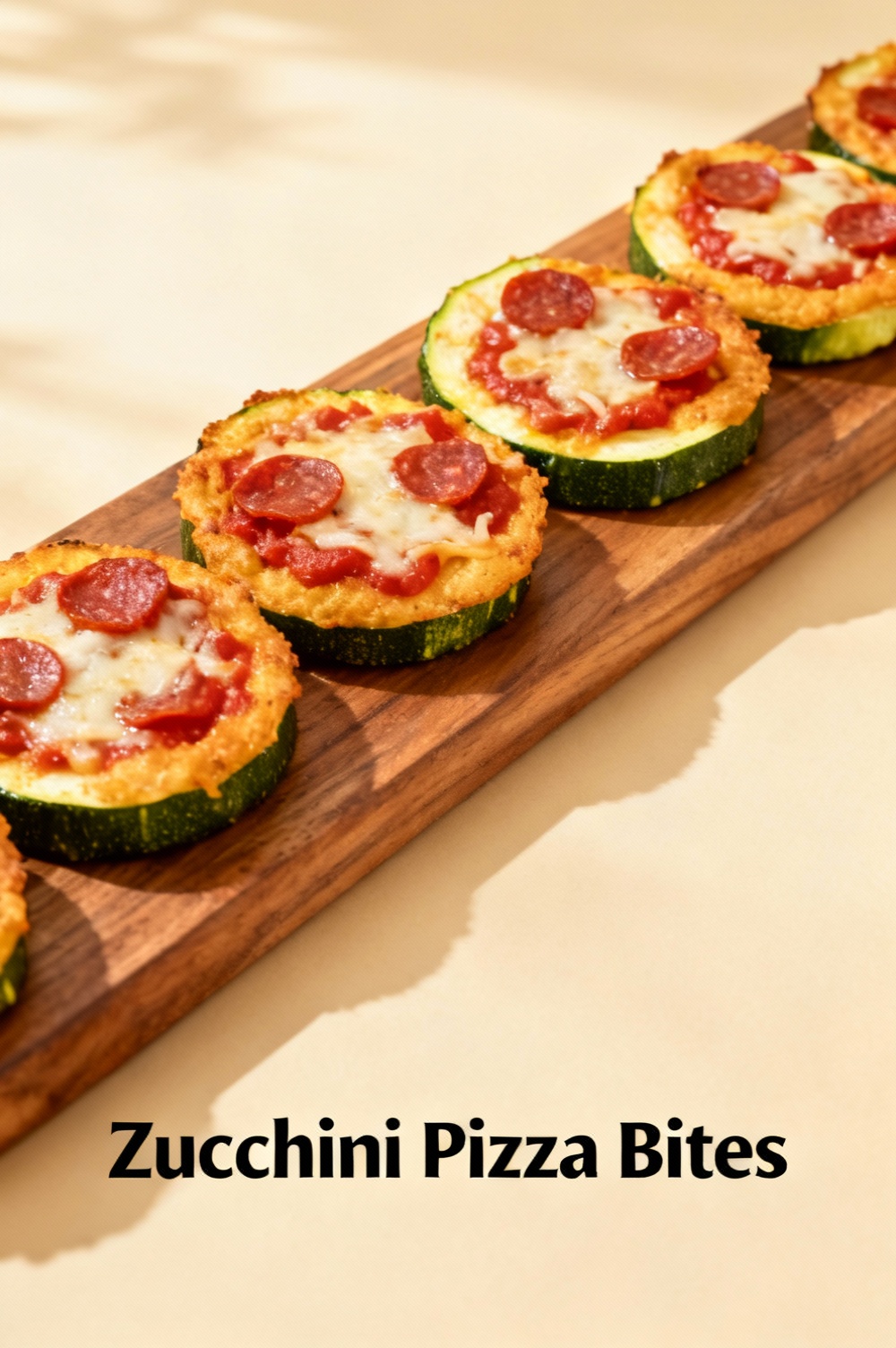 Zucchini Pizza Bites