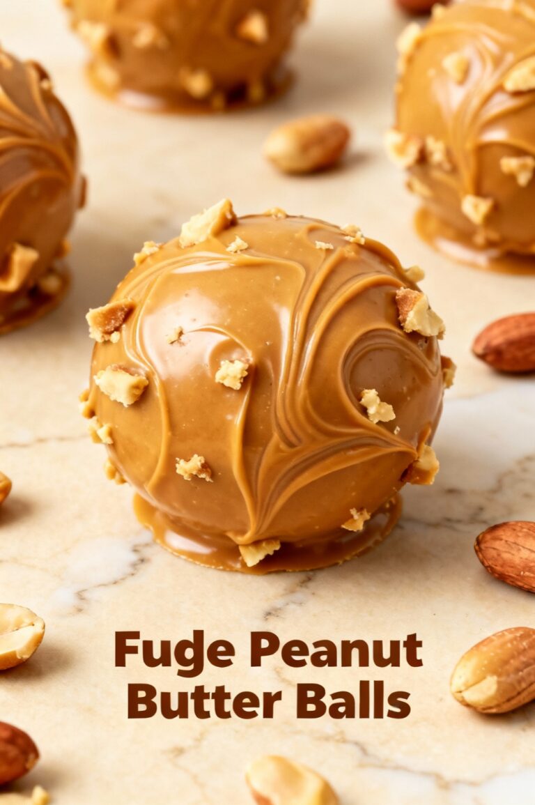 Fudge Peanut Butter Balls