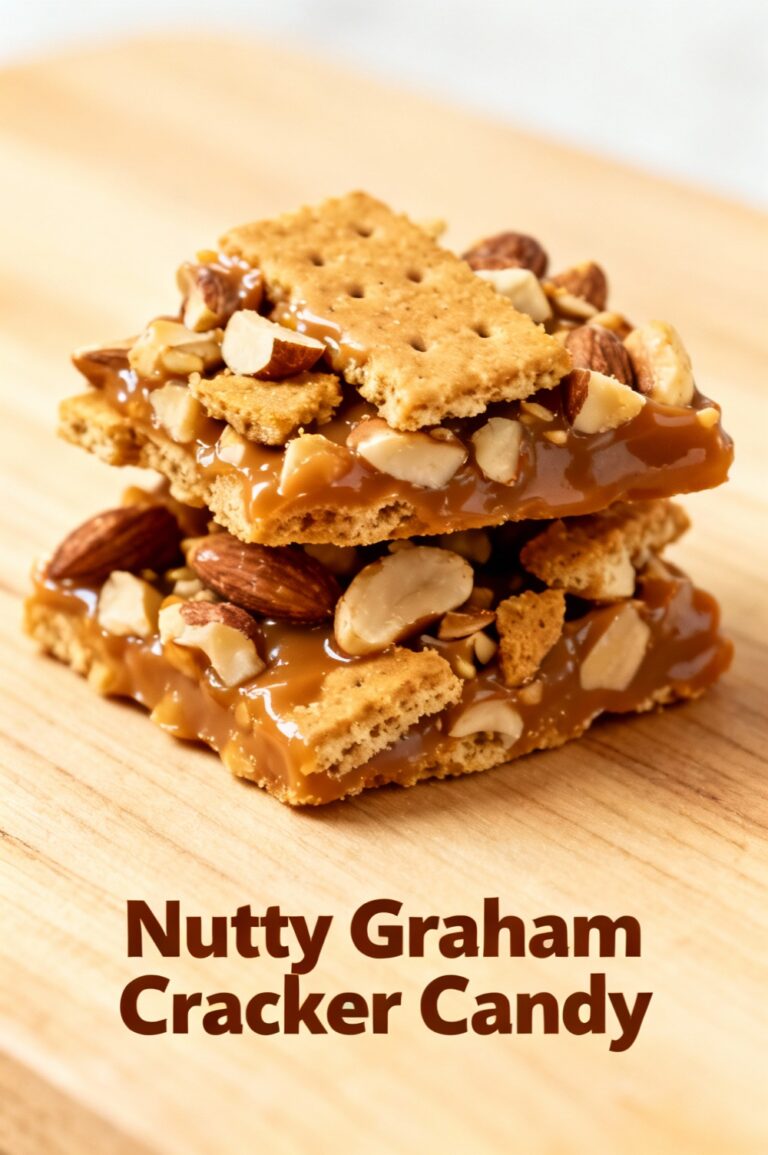 Nutty Graham Cracker Candy