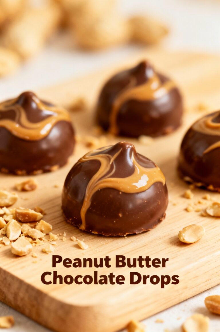 Peanut Butter Chocolate Drops