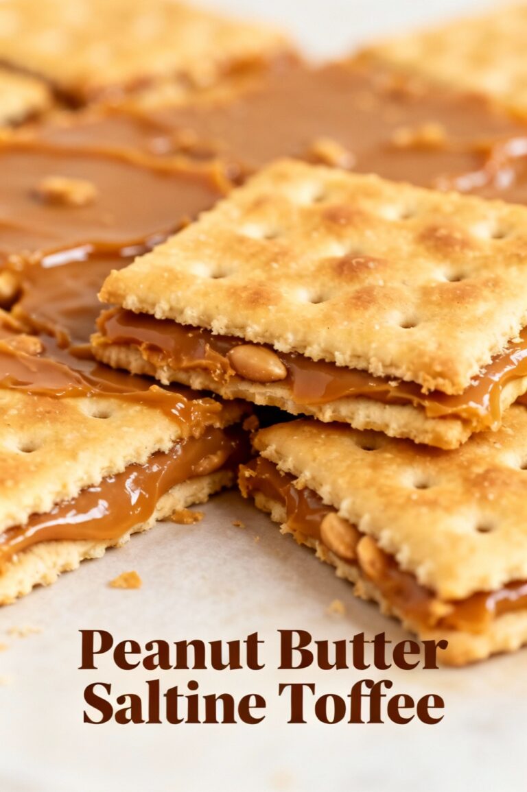Peanut Butter Saltine Toffee