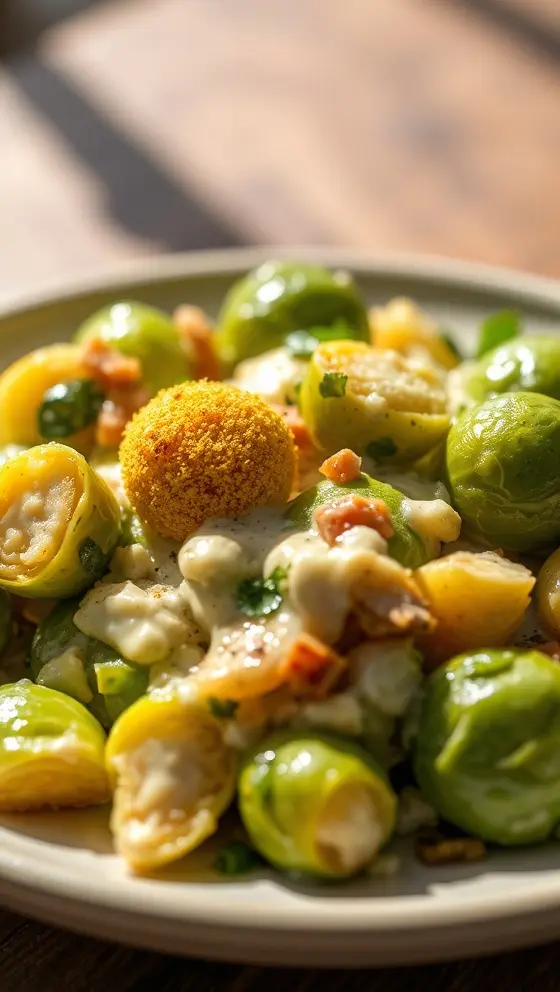 Creamed Brussels Sprouts