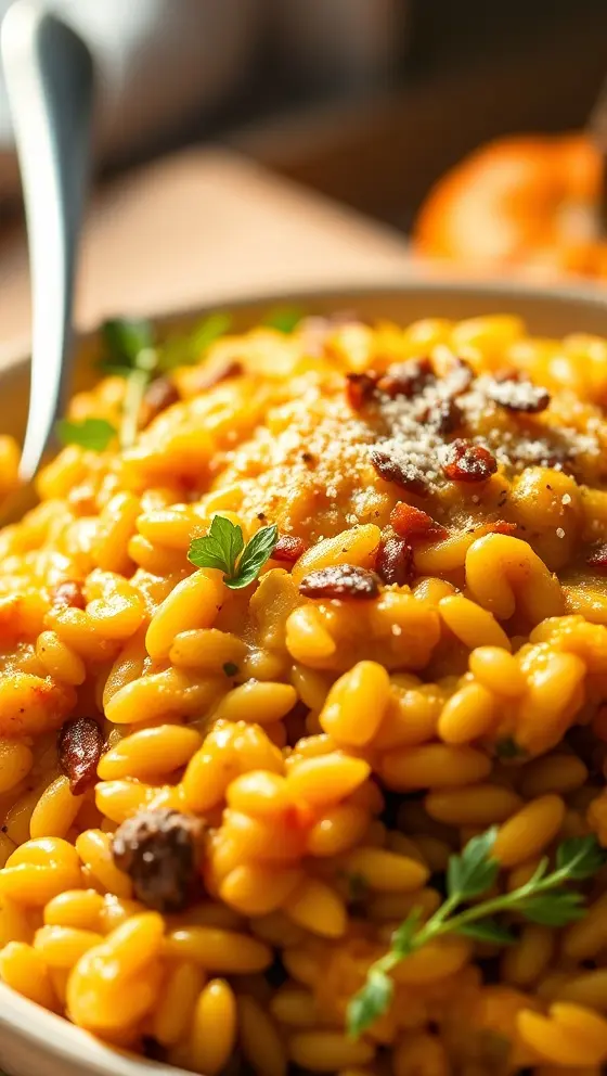 Easy Baked Pumpkin Risotto