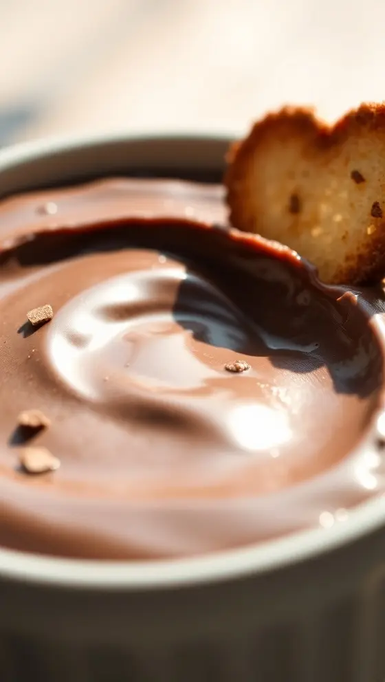 Fudgy Hot Chocolate Dip